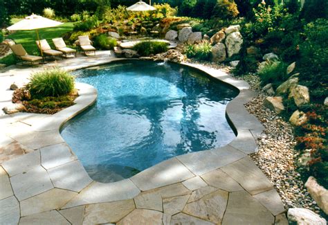 I have also seen some lovely rectangular pools on this site. . Freeform shape pools cleveland